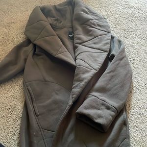 Bagatelle sweatshirt jacket in Olive